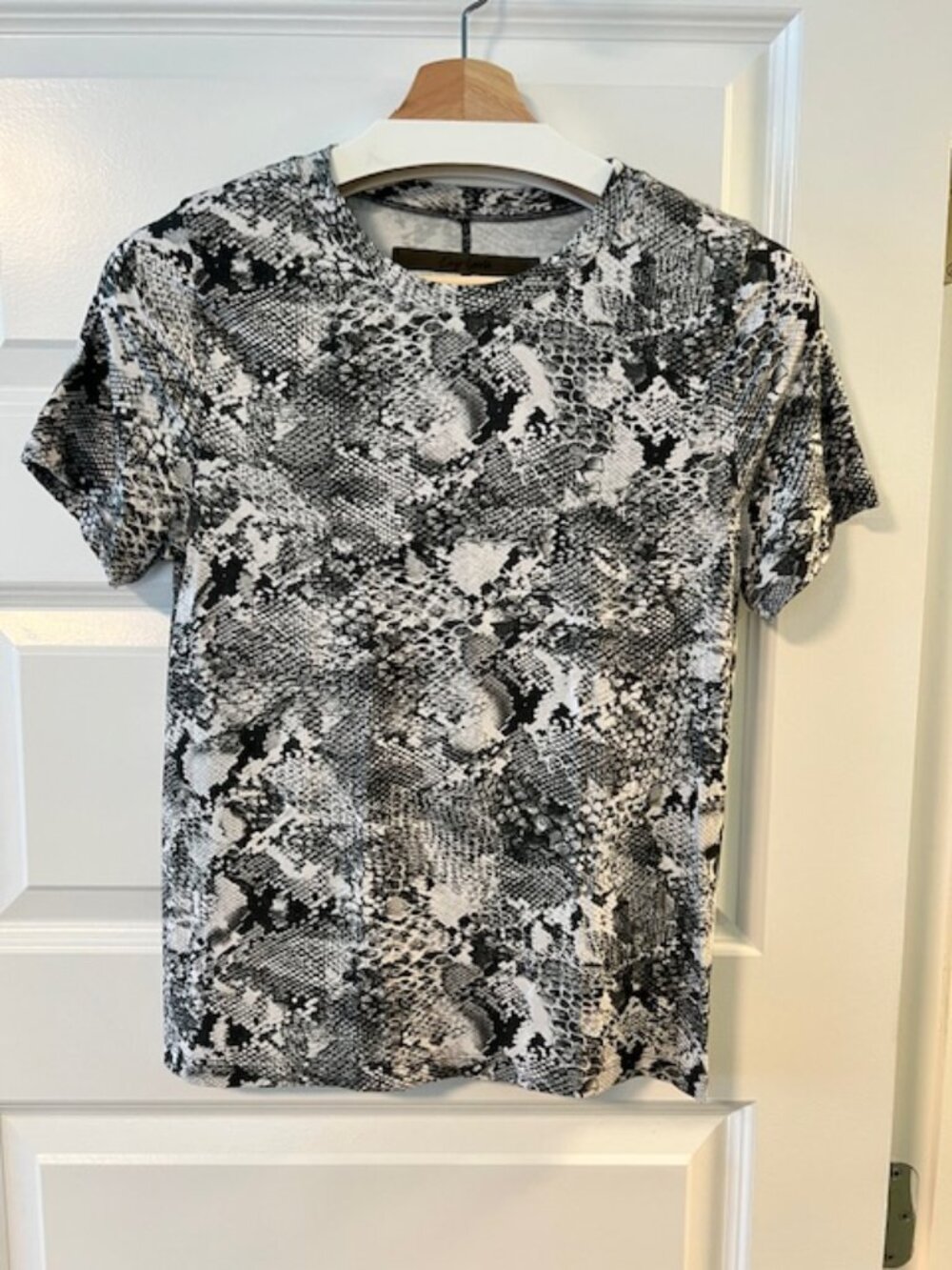 Enza Costa S/S Tee in Snake Print